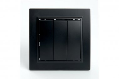 Фотография товара 'Feron 39924 Выключатель трехклавишный STEKKER PSW10-9007-03, серия Эрна'