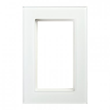 Фотография товара 'Feron Рамка 2-местная (без перемычки), серия Катрин, GFR00-7012-01, белый 39566'