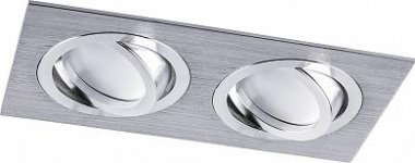 Фотография товара 'Feron DL2802 Светильник встраиваемый потолочный MR16 G5.3 хром 32642'