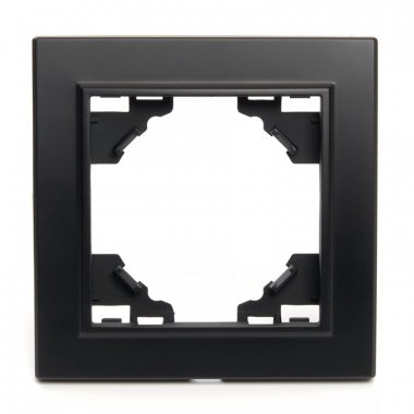 Фотография товара 'Feron Рамка одноместная, серия Эрна, PFR00-9001-03, черный 39625'