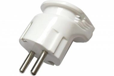 Фотография товара 'Feron Вилка угловая с/з, 250В, 16A, PPG16-46-202, белый 39825'