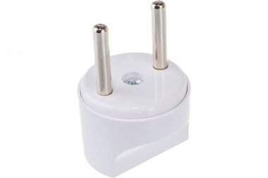 Фотография товара 'Feron Переходник сетевой б/з, ADP6-04-20, белый 32860'