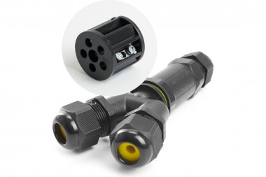 Фотография товара 'Feron 49187 Распределительная коробка STEKKER LD529 , количество вводов: 3'