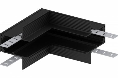 Фотография товара 'Feron Соединитель внутренний для низковольтного встаиваемого шинопровода, черный, LD2005 41982'