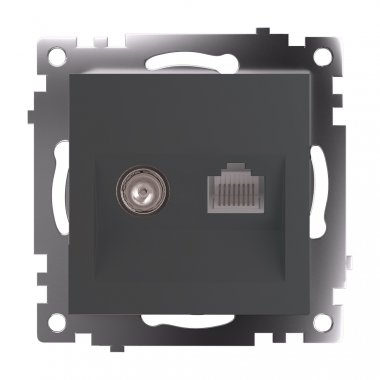 Фотография товара 'Feron 49417 Розетка STEKKER GLS00-7106-06 на 2 гнездо'