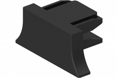 Фотография товара 'Feron Заглушка пластиковая для шинопровода, черный, LD1011 для CAB1003 41886'