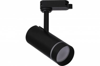 Фотография товара 'Feron Светильник трековый светодиодный на шинопровод 20W, 1800 Lm, 4000К, черный, 80 градусов, AL106 32447'