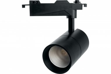 Фотография товара 'Feron Светильник трековый светодиодный на шинопровод 30W, 2700 Lm, 4000К, 35 градусов, черный, 3х фазный, AL103 со встроенным драйвером 41602'