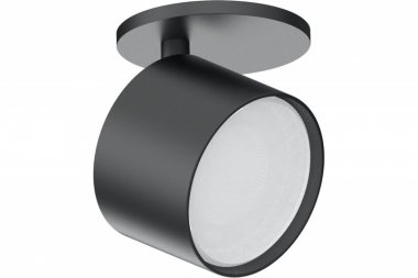 Фотография товара 'Feron Cветильник настенно-потолочный под лампу GX53, черный'