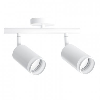 Фотография товара 'Feron Cветильник настенно-потолочный под лампу GU10, белый ML232 41488'