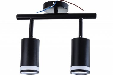 Фотография товара 'Feron Cветильник настенно-потолочный под лампу GU10, черный ML232 41489'