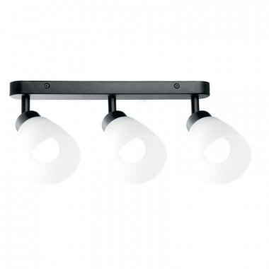 Фотография товара 'Feron Cветильник настенно-потолочный под лампу 3хE27, черный ML243 41516'