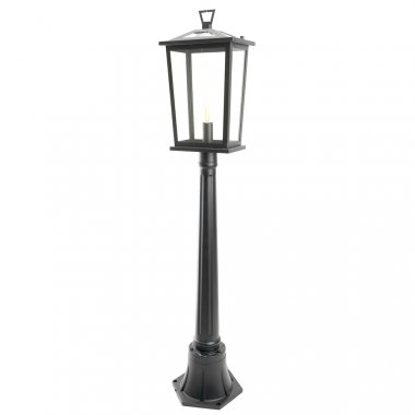 Фотография товара 'Feron Светильник садово-парковый, серии «Катания», (НТУ) E14, 230V, IP44, цвет черный, столб, 51282'