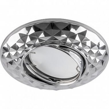 Фотография товара 'Feron DL6242 Светильник встраиваемый потолочный MR16 G5.3, хром 32680'