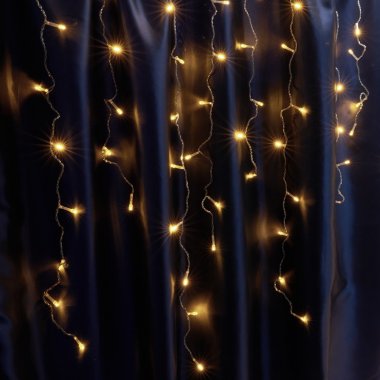 Фотография товара 'Feron Гирлянда 230V 240 LED желтый, длина 5,3м, IP44, сетевой шнур 3м в комплекте'