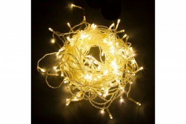 Фотография товара 'Feron Гирлянда 230V 600 LED 60м, желтый, IP 44, шнур 3м , CL08'