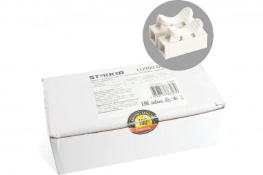 Фотография товара 'Feron 39880 Клемма пружинная пружинная STEKKER LD900-002, 4-проводная 0,5-2,5 мм2, 250В'