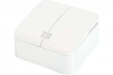 Фотография товара 'Feron 49290 Выключатели двухклавишный STEKKER MSW10-21-01, серия София'