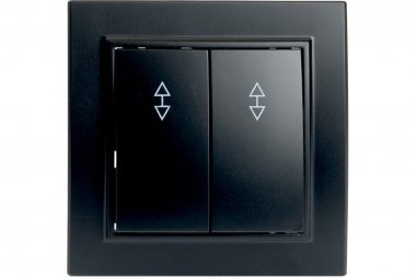 Фотография товара 'Feron 39921 Выключатель двухклавишный STEKKER PSW10-9008-03, серия Эрна тип установки - скрытый, размер изделия 84*84*35мм., цвет черный, материал изделия PP пластик/ABS пластик, латунь. Номинальное напряжение 250 , номинальный ток 10А, IP20'