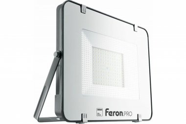 Фотография товара 'Feron Прожектор светодиодный 150W 6400K IP65 AC175-265V/50Hz, черный, LL-1000 41542'