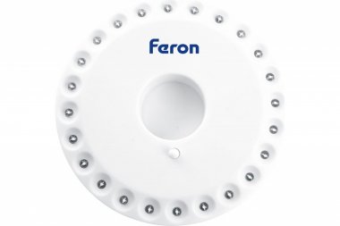 Фотография товара 'Feron Фонарь светодиодный переносной, работающий от батареек типа AA, с карабином, TH2501 41684'