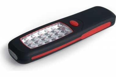 Фотография товара 'Feron Фонарь светодиодный переносной, работающий от батареек 3*АA, 2W, COB, пластик, TH2403 41715'