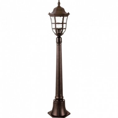 Фотография товара 'Feron Светильник садово-парковый, 60W 230V IP44 коричневый'