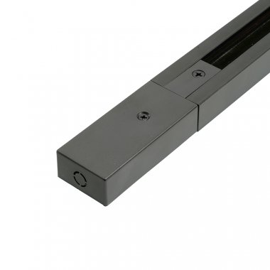 Фотография товара 'Feron Шинопровод для трековых светильников, черный, 2м,  в наборе токоввод, заглушка, крепление,51891'