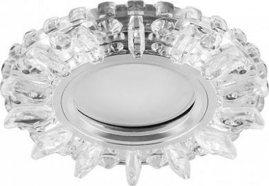 Фотография товара 'Feron CD910 Светильник встраиваемый с LED подсветкой потолочный MR16 G5.3 28893'