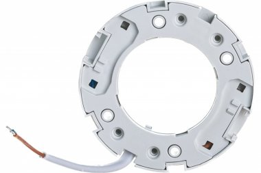 Фотография товара 'Feron Патрон GX53, 250V, огнеупорный пластик, медь, цвет белый, размер 75*10мм, длина провода 100мм, LH50 41038'