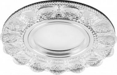 Фотография товара 'Feron CD912 Светильник потолочный встраиваемый , под лампу с LED подсветкой ,4000K, MR16 G5.3 28919'