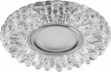 Фотография товара 'Feron CD914 Светильник встраиваемый с LED подсветкой потолочный MR16 G5.3 28985'