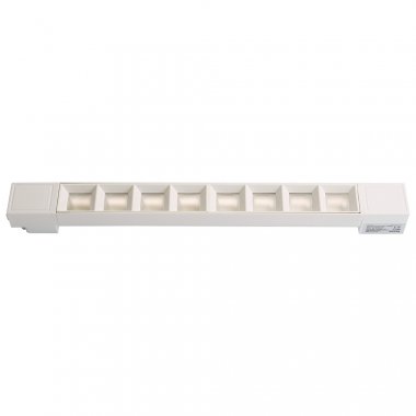 Фотография товара 'Feron Светильник трековый на шинопровод, однофазный (ДПО) , 20W, 4000К (белый), 170-265V, 1800Lm, цвет белый, корпус алюминий, 51859'