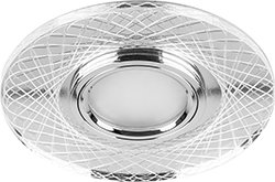 Фотография товара 'Feron CD970 Светильник потолочный встраиваемый , под лампу с LED подсветкой 4000K, MR16 G5.3 29666'