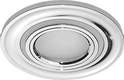 Фотография товара 'Feron CD600 Светильник потолочный встраиваемый , под лампу с LED подсветкой 4000K, MR16 G5.3 29709'