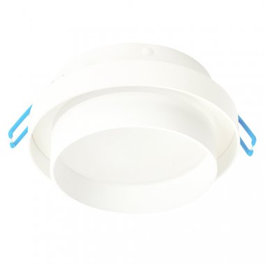 Фотография товара 'Feron Светильник потолочный встраиваемый (-) , под лампу GX53 GX53, белый, круг, 51668'