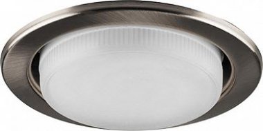 Фотография товара 'Feron DL53 Светильник потолочный встраиваемый , под лампу GX53 GX53, титан 28946'