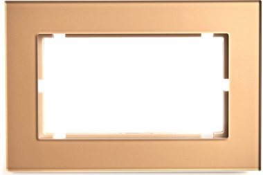 Фотография товара 'Feron 49042 Рамка STEKKER GFR00-7012-08 на гнездо размер 122*84*20мм'