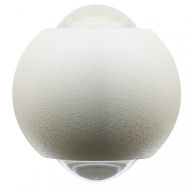 Фотография товара 'Feron Светильник накладной, (-) , 2*1W, (3000K), 175-265V, 170Lm, IP54, цвет белый, корпус алюминий, рассеиватель стекло, 51129'