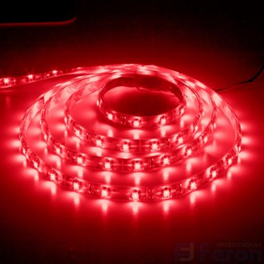 Фотография товара 'Feron LS604 Лента светодиодная, 60SMD(3528)/m 4.8W/m 12V IP65 , 27676'