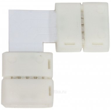 Фотография товара 'Feron LD185 Комплект L коннекторов с соединителем для светодиодной ленты (5050/10мм), 23132'