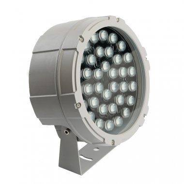 Фотография товара 'Feron Прожектор ландшафтно-архитектурный светодиодный, на кронштейн (ДДУ) , 96W, (RGBW), 24V/50Гц, IP65, 52107'