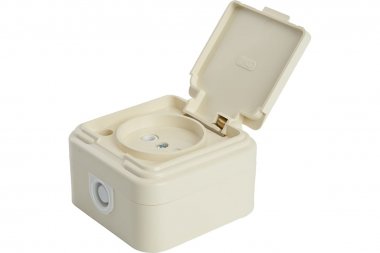 Фотография товара 'Feron 49060 Розетка STEKKER PST16-20-44 размер 70*70*50,9мм'