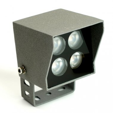 Фотография товара 'Feron Прожектор ландшафтно-архитектурный светодиодный, на кронштейн (ДДУ) , 4W, 6400К (холодный белый), 220-240V/50Гц, 280Lm, IP66, 51693'