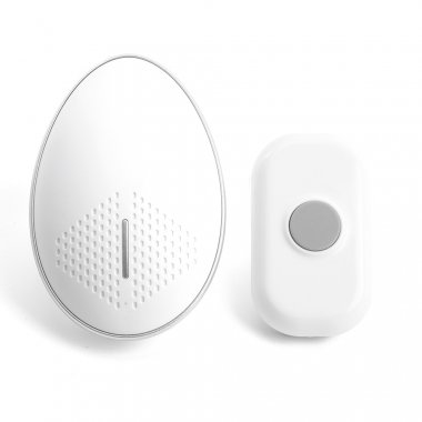 Фотография товара 'Feron Звонок дверной беспроводной , 36 мелодий, дальность действия 100м, 51153'