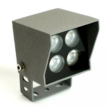 Фотография товара 'Feron Прожектор ландшафтно-архитектурный светодиодный, на кронштейн (ДДУ) , 4W, 2700К (теплый белый), 220-240V/50Гц, 280Lm, IP66, 51692'