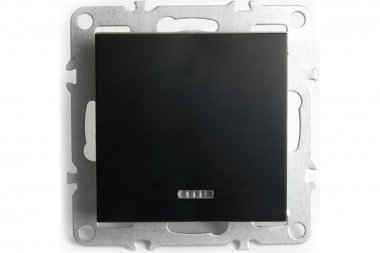 Фотография товара 'Feron 49146 Выключатель одноклавишный STEKKER PSW10-9101-03, серия Эрна, с подсветкой'