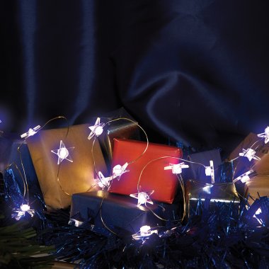 Фотография товара 'Feron 51446 Гирлянда линейная от батареек CL589, 20LED, 5000К ч'