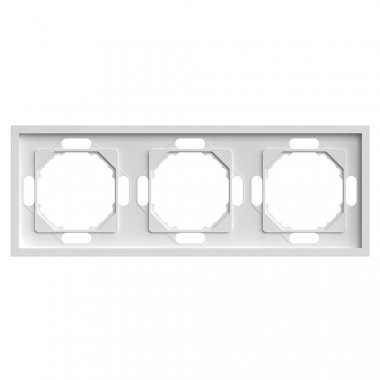 Фотография товара 'Feron 49886 Рамка STEKKER PFR00-5003-01 на гнездо'