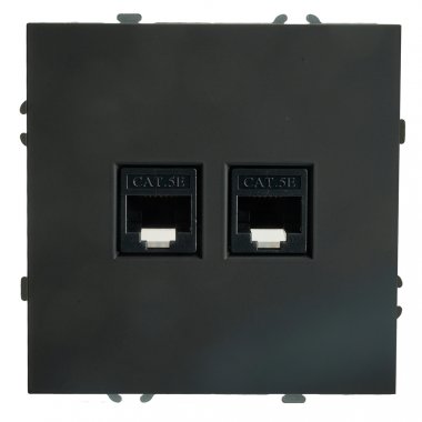 Фотография товара 'Feron 49848 Розетка STEKKER RST00-5111-05 на 2 гнездо'